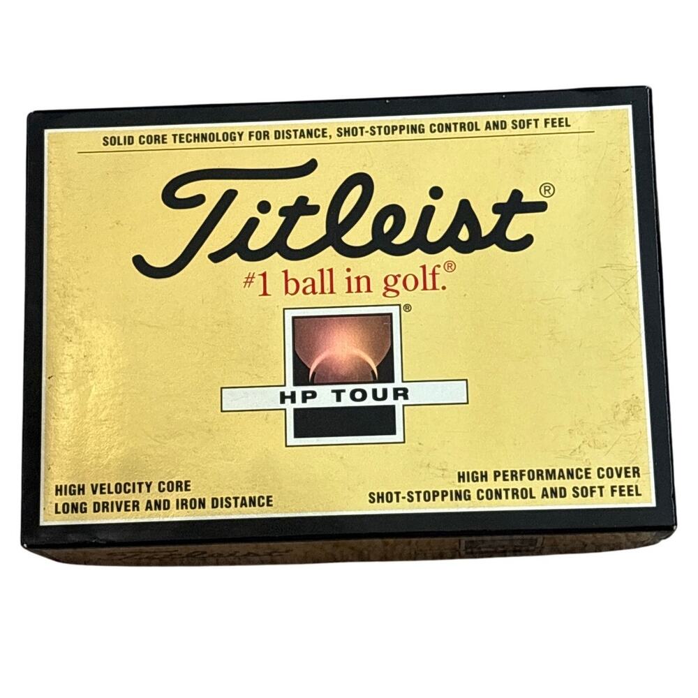 Titleist HP Tour High Velocity Core (Grand Geneva) Golf Balls 12 Balls Total‎